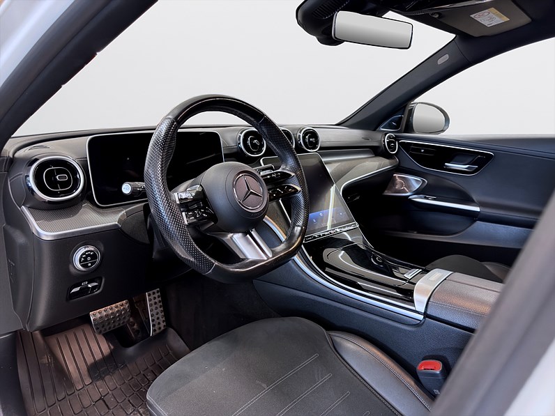 Mercedes-Benz C300 e 313hk AMG Line Drag B-Kamera Navi