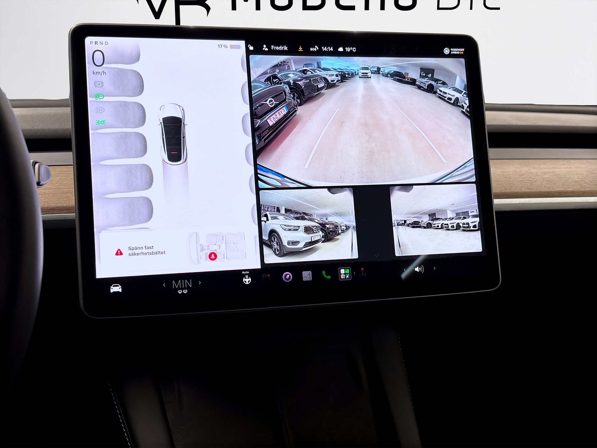 Tesla Model Y Performance 534hk Pano Läder Drag B-Kamera