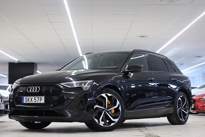 Audi e-tron 55 Quattro 408hk S Line B&O Läder Pano 360