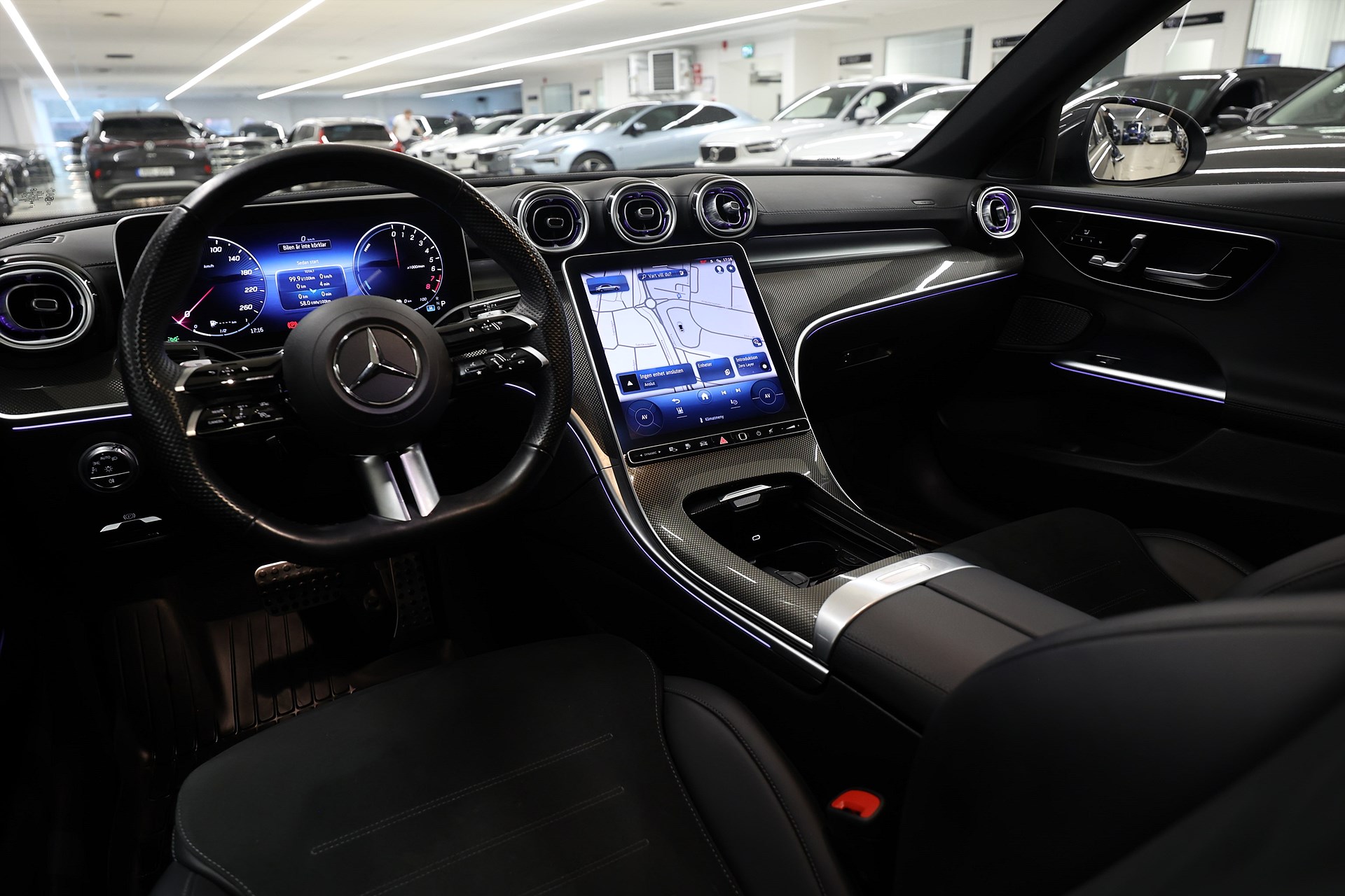 Mercedes-Benz C 300 e 313hk AMG 360 Pano Värmare Navi