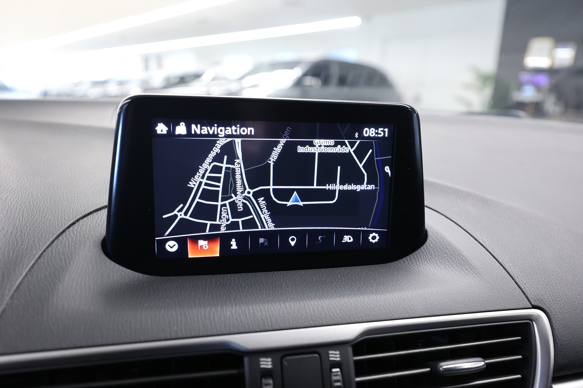 Mazda 3 2.2 DE 150hk Vision Plus HUD Navi B-kamera Keyless