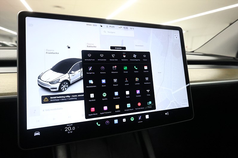 Tesla Model Y Long Range AWD 514hk Autopilot Pano Läder Navi