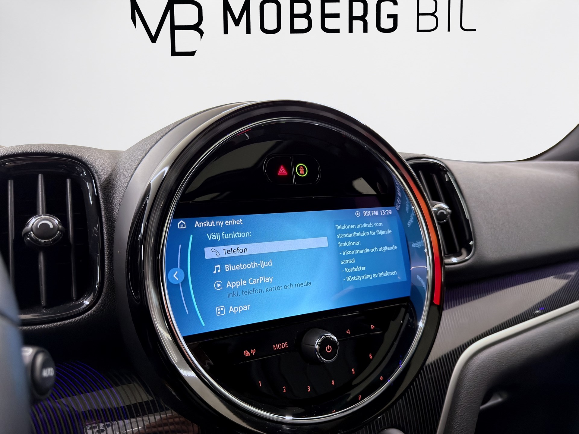 MINI Countryman Cooper S ALL4 178hk Helg på Moberg! Pano B-Kamera HUD
