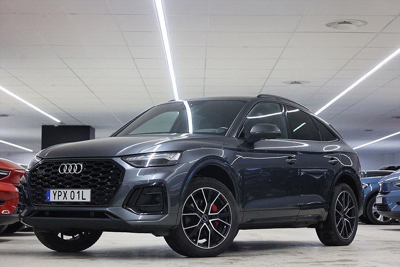 Audi Q5 Sportback 55 TFSI E 367hk S Line B&O B-Kamera Drag