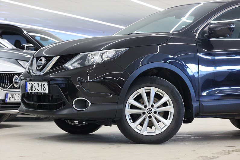 Nissan Qashqai 1.2 DIG-T XTRONIC-CVT 115hk Keyless Navi 360°