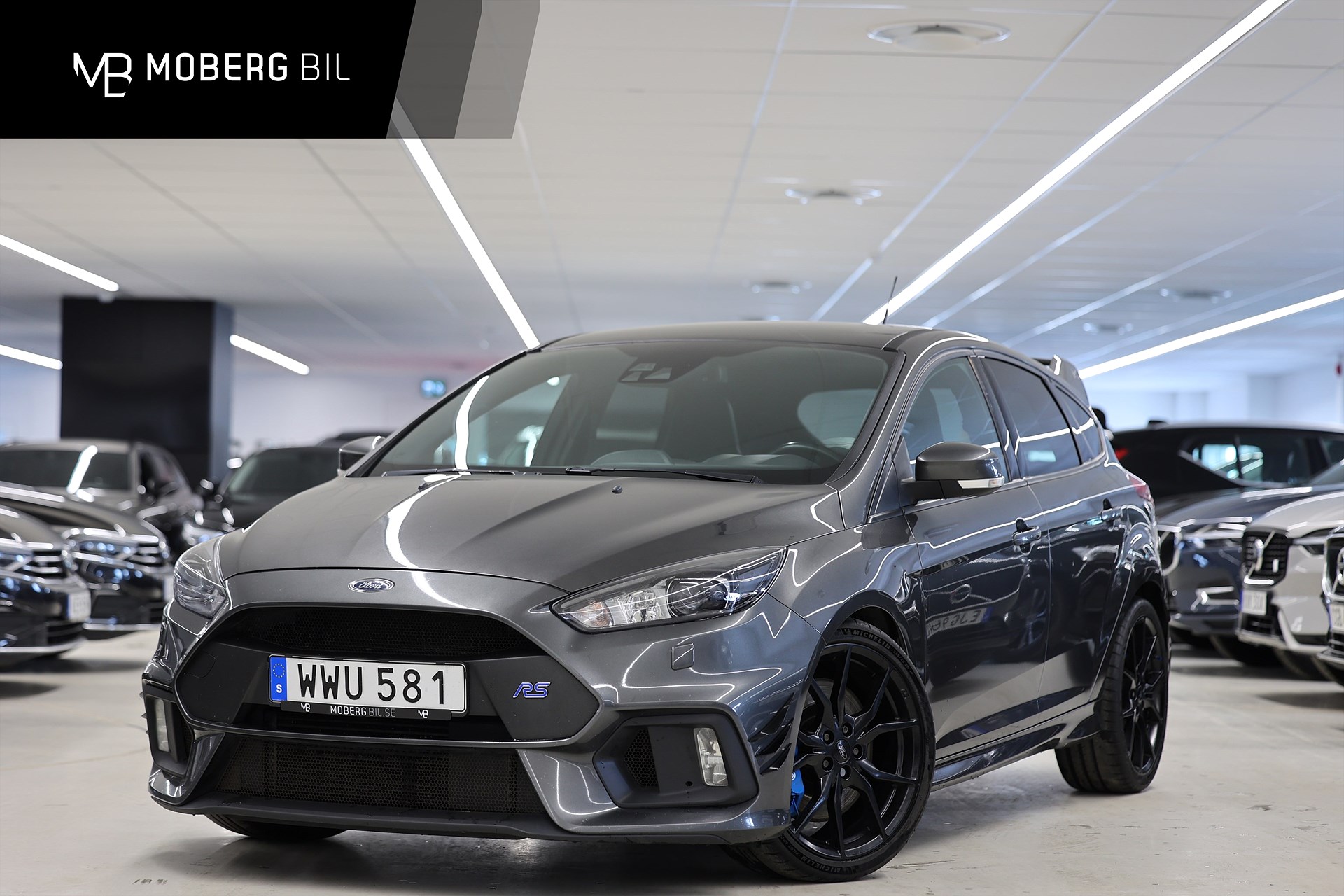 Ford Focus RS 2.3 AWD 350hk Recardo Brembo B-kamera Keyless