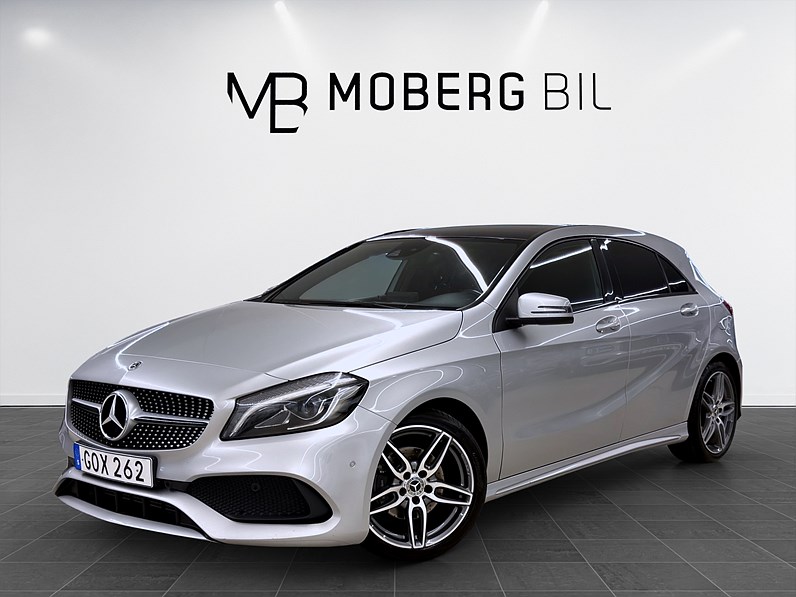 Mercedes-Benz A 180 d 109hk AMG Line Pano B-Kamera Navi