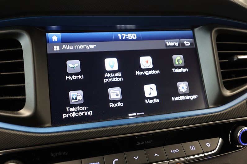 Hyundai Ioniq Hybrid 1.6 141hk Premium Plus Infinity Keyless B-kamera Navi