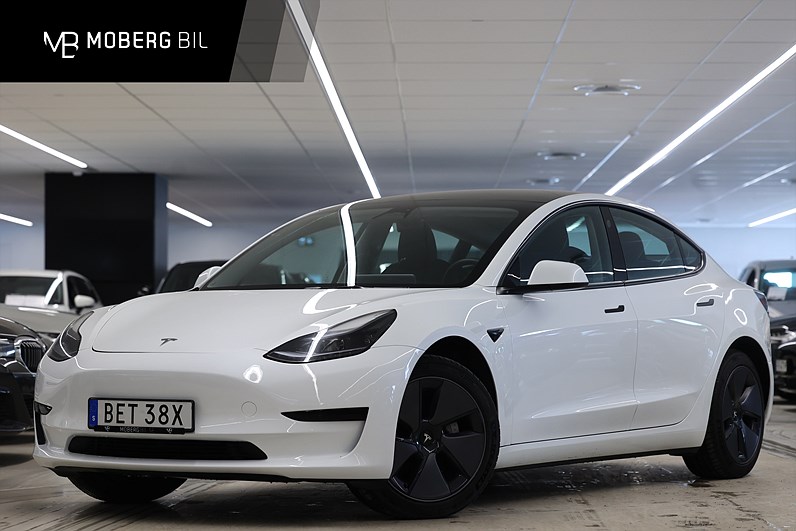 Tesla Model 3 Standard Range 283hk Pano Navi Läder