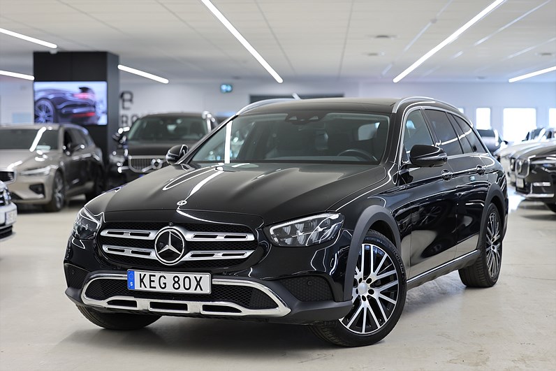 Mercedes-Benz E 220 d 4M All-Terrain Avantgarde Pano 360-kam Luft.fjärdr