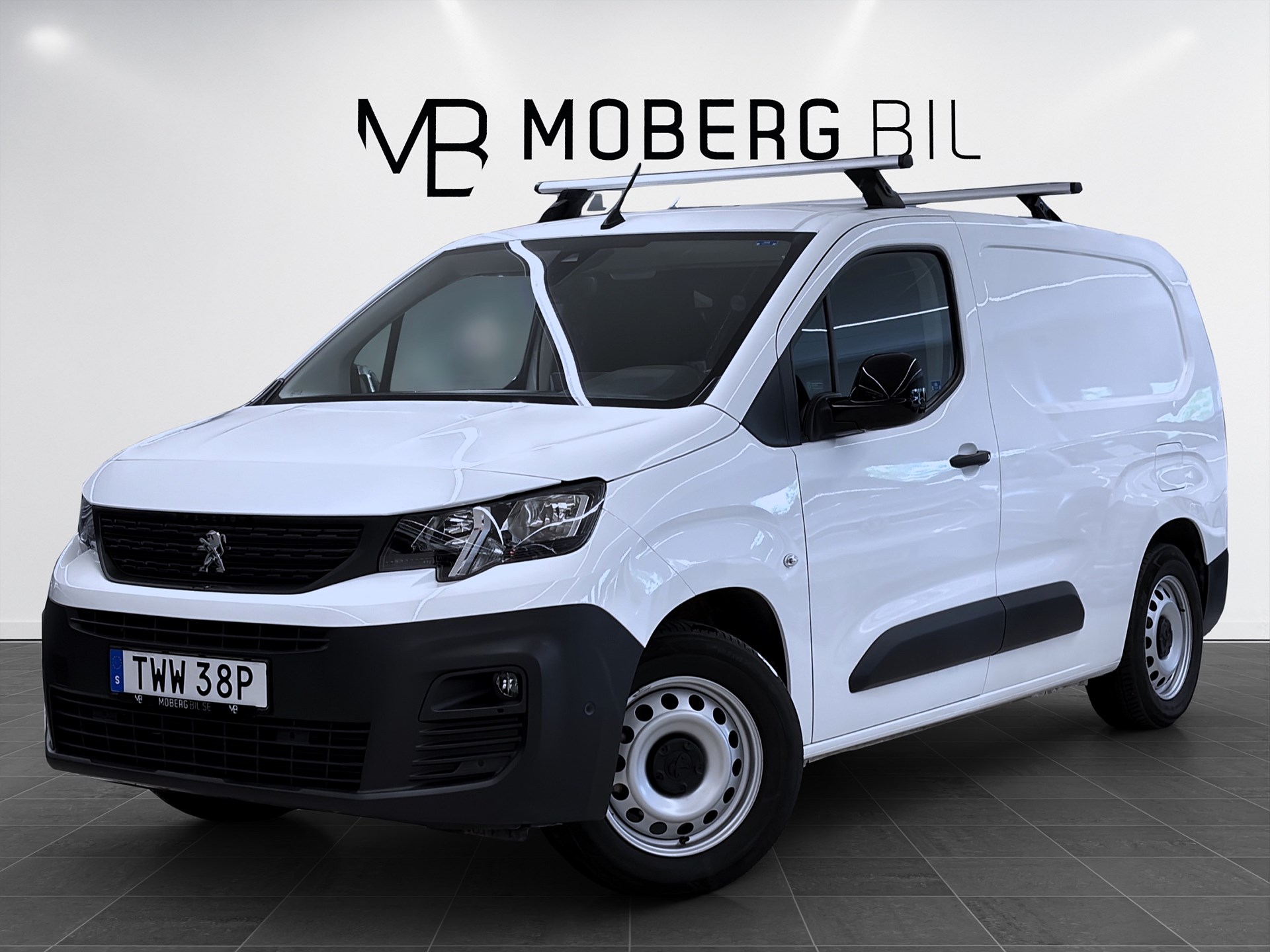 Peugeot e-Partner L2 136hk Helg på Moberg! V-Inrett Drag Värmare
