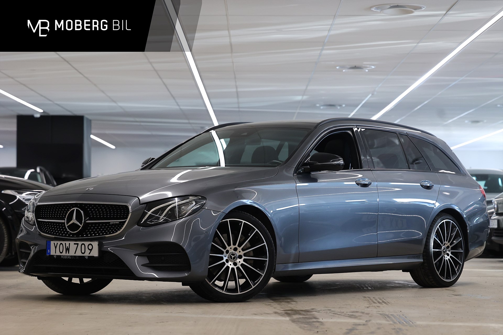 Mercedes-Benz E 200 T d 150hk AMG Pano 360° Alcantara Night Paket