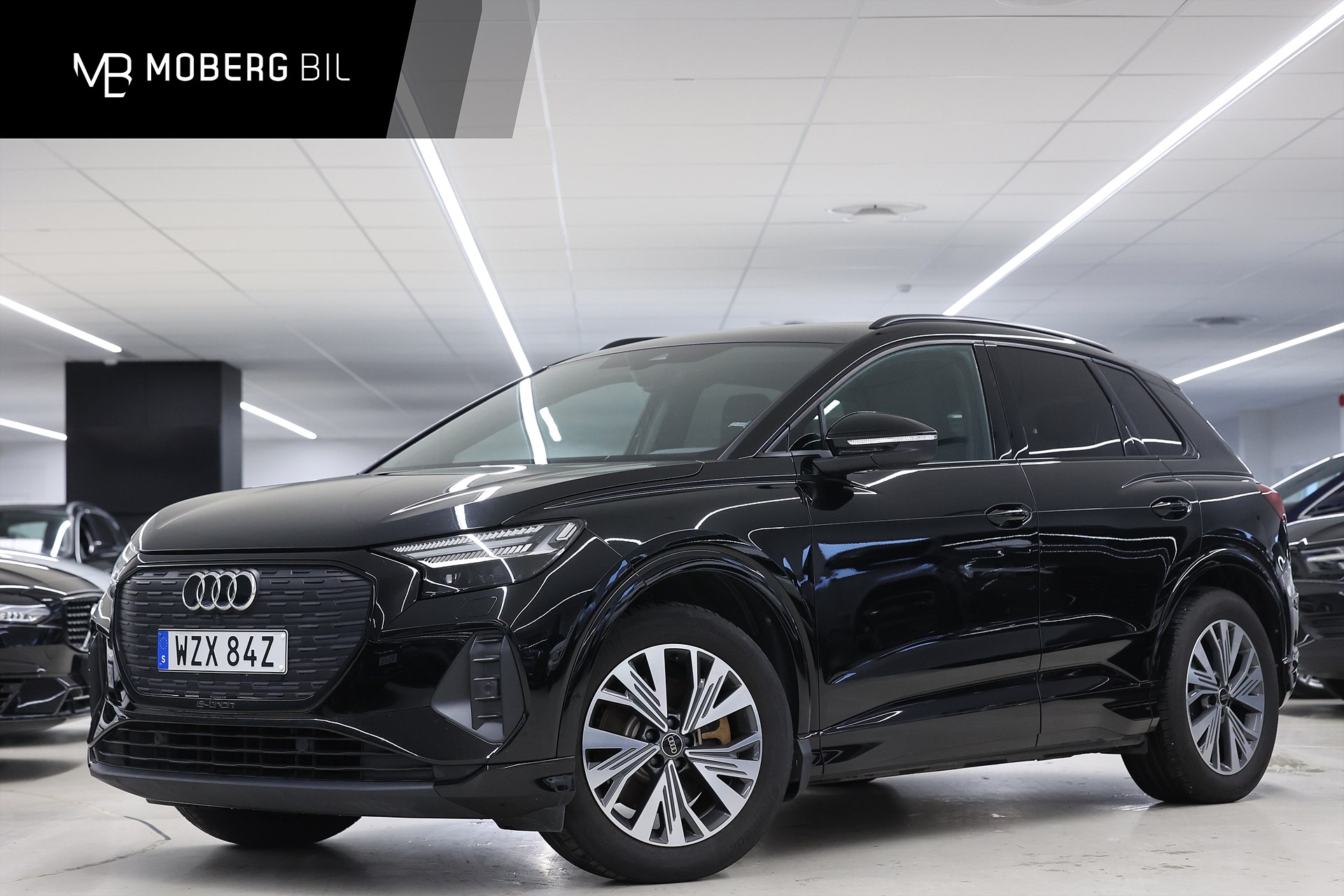 Audi Q4 40 e-tron 204hk *Hjulkampanj!* B-kamera Navi Värmare Black pkt