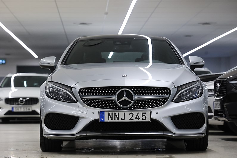 Mercedes-Benz C 300 Coupé 211hk *Hjulkampanj!* AMG Pano Bur