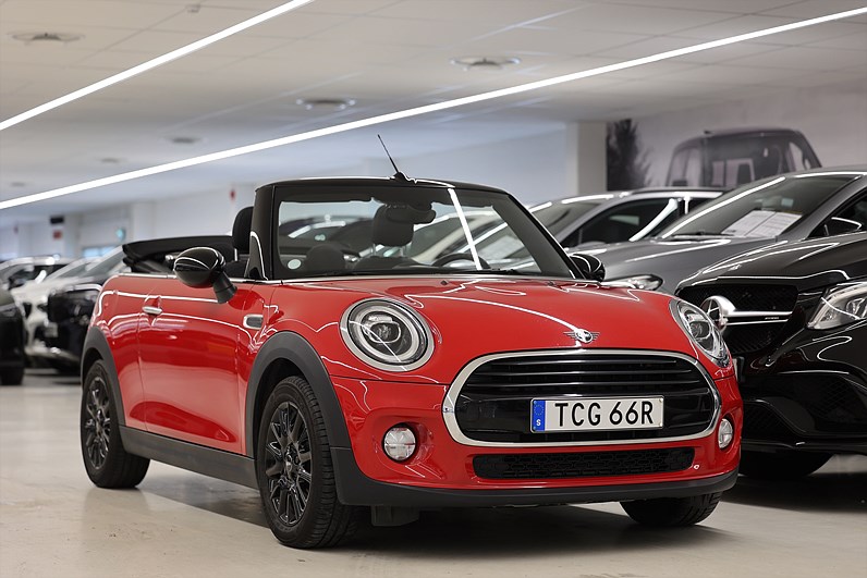 Mini Cooper Cabriolet 136hk Pepper II Excitement Pack