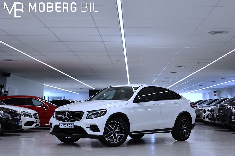 Mercedes-Benz GLC 220 d 4M Coupé 170hk AMG Night Värmare Drag