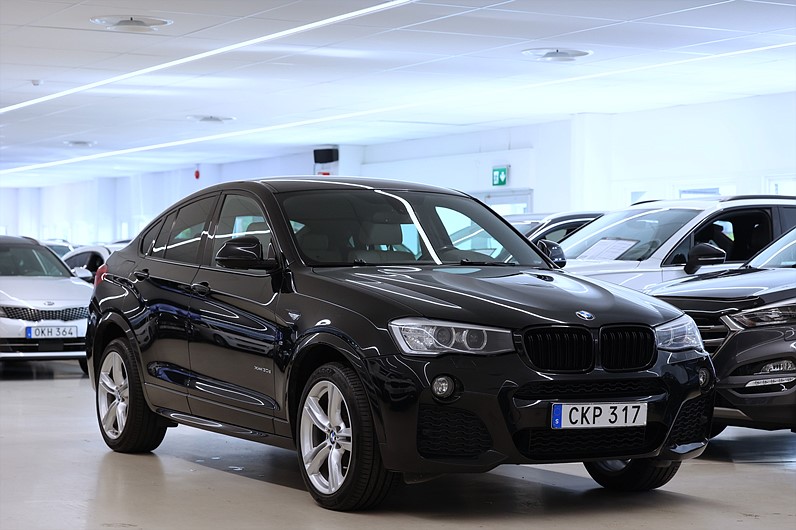 BMW X4 xDrive 30d 258hk M-Sport Värmare Drag Skinn Hifi