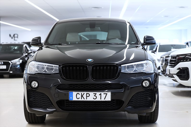 BMW X4 xDrive 30d 258hk M-Sport Värmare Drag Skinn Hifi