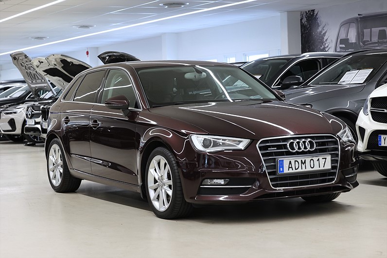 Audi A3 Sportback 2.0 TDI 150hk Quattro Ambition Värmare PDC