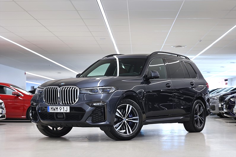 BMW X7 xDrive 30d M Sport Executive 7-sits H/K HUD Pano Drag
