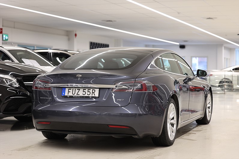 Tesla Model S 75D AWD 333hk Pano AP Skinn LEASBAR