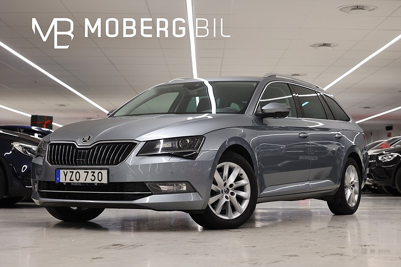 Skoda Superb Kombi 1.5 TSI 150hk Style Värmare Skinn Drag