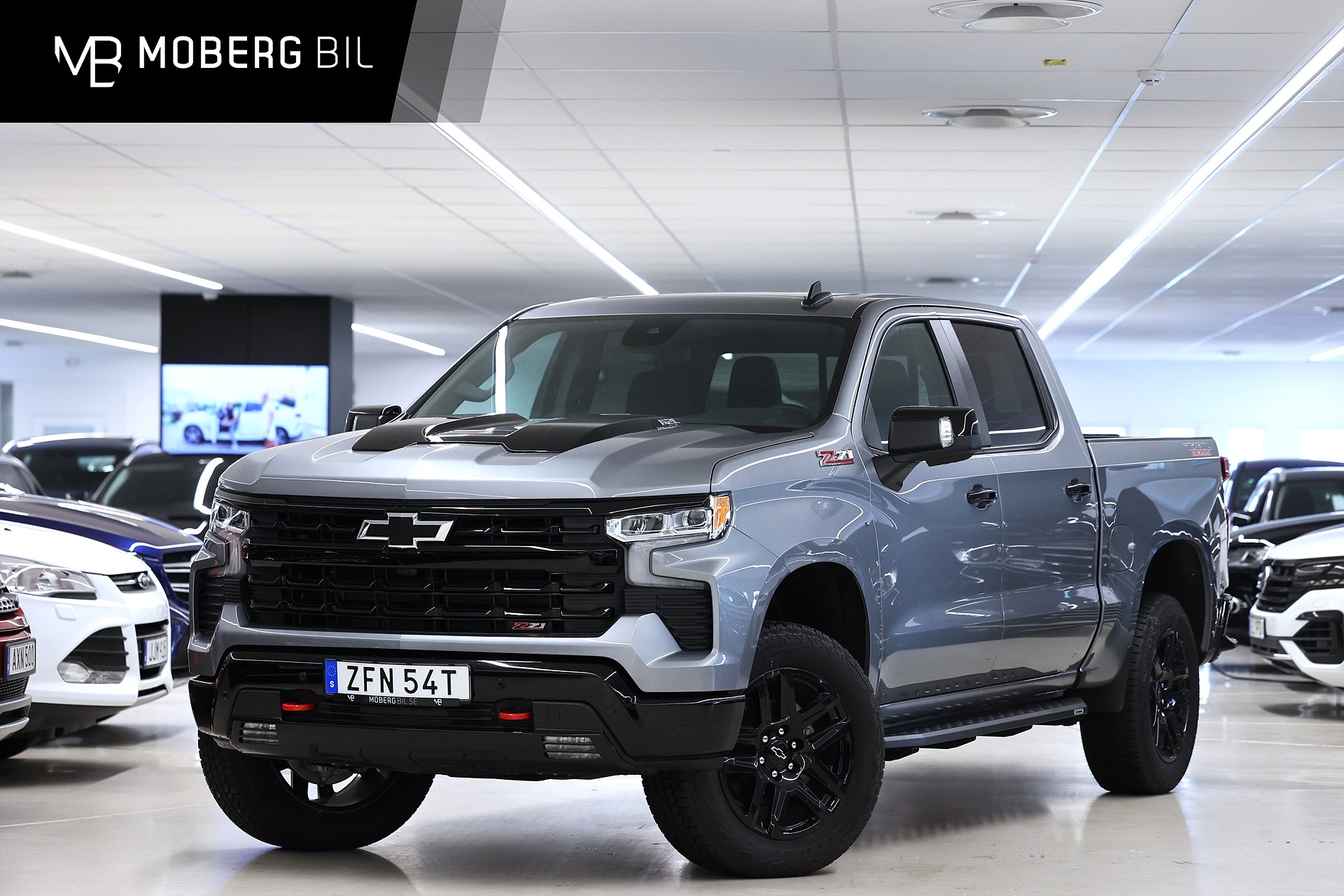 Chevrolet Silverado Trail Boss 6.2L V8 Z71 Off-Road Höjning Fabrik Tailgate