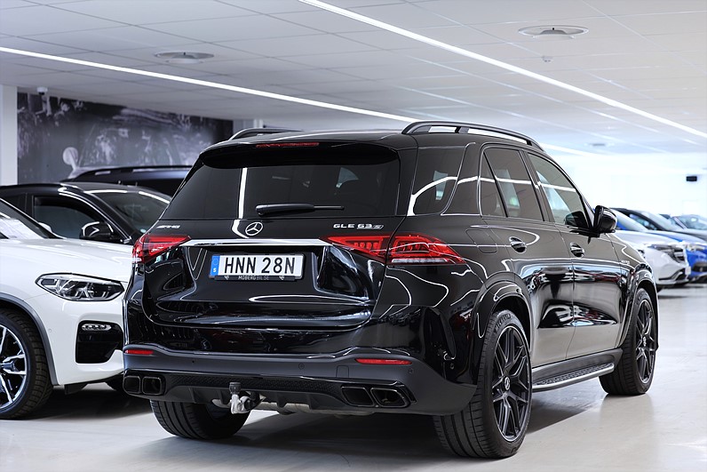 Mercedes-Benz GLE 63 S AMG 4M+ 612hk Pano HUD Burmester Drag