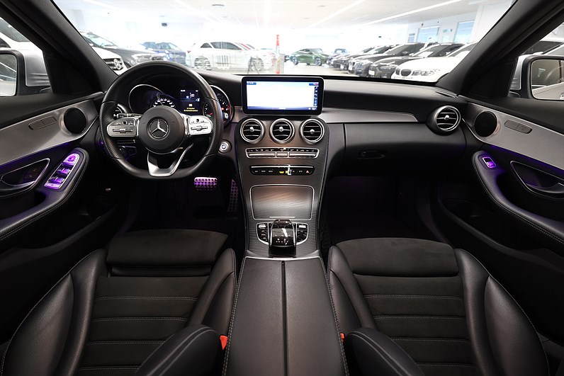 Mercedes-Benz C 220 d T 4M 194hk AMG Pano Värmare Drag