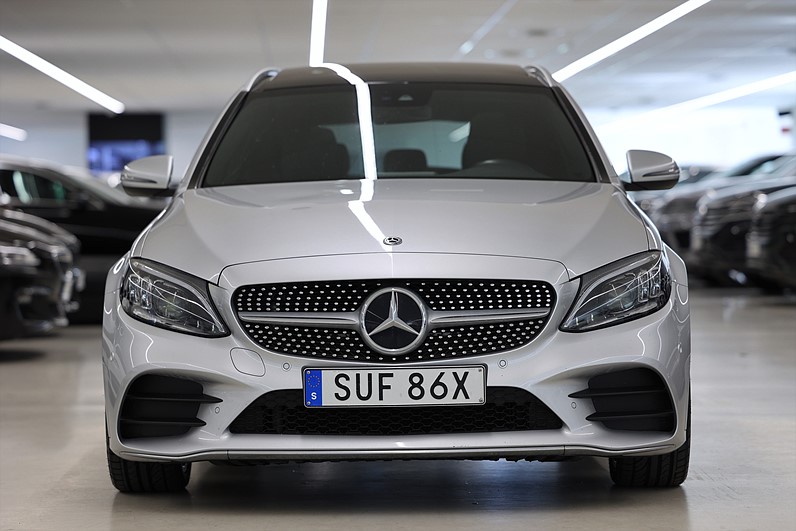 Mercedes-Benz C 220 d T 4M 194hk AMG Pano Värmare Drag