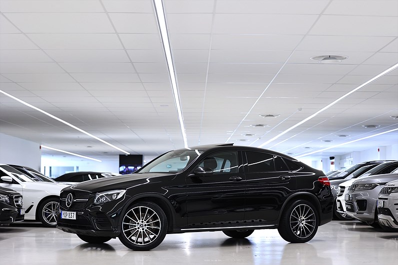 Mercedes-Benz GLC 350 d 4M Coupé 258hk AMG Night Burmester
