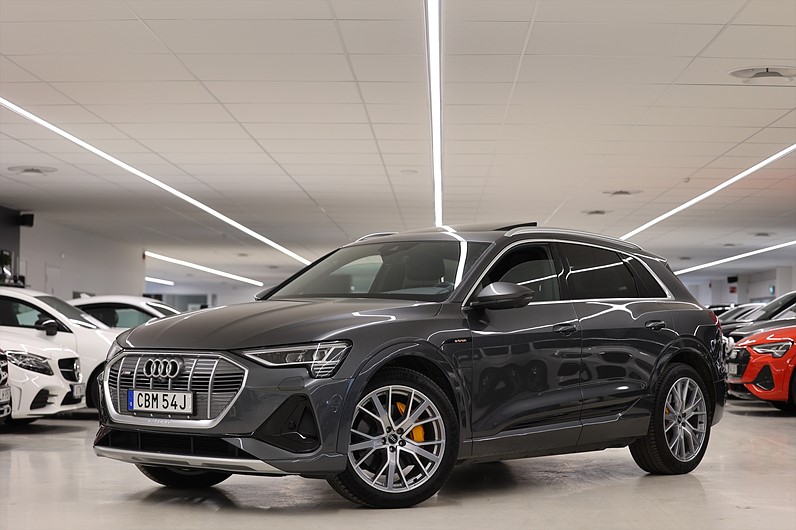 Audi E-Tron 55 quattro 408hk S-Line Pano B&O Matrix LEASEBAR