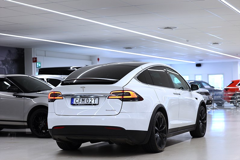 Tesla Model X Performance AWD Ludicrous+ 6-sits Premium