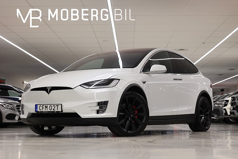 Tesla Model X Performance AWD Ludicrous+ 6-sits Premium