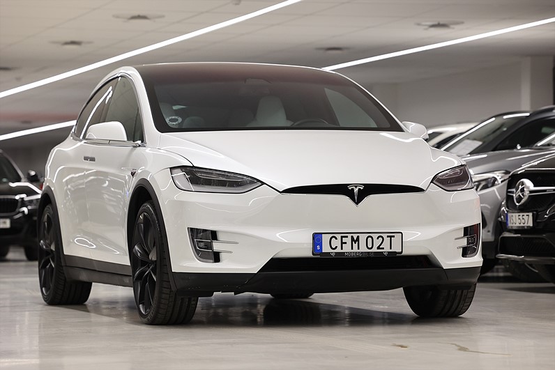 Tesla Model X Performance AWD Ludicrous+ 6-sits Premium
