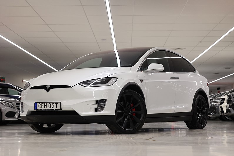 Tesla Model X Performance AWD Ludicrous+ 6-sits Premium
