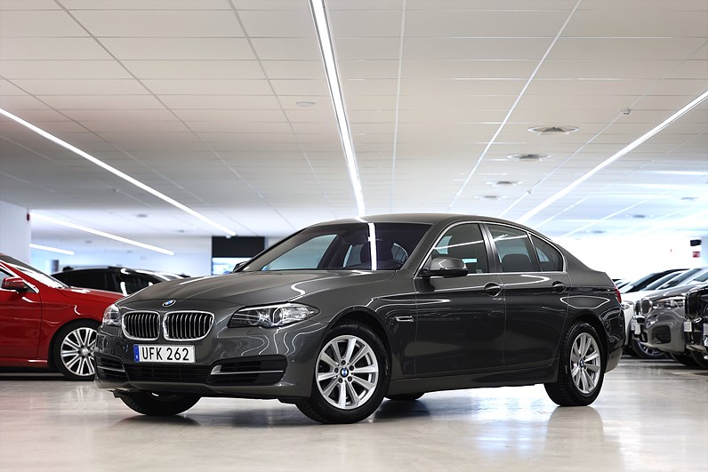 BMW 520d Sedan 190hk PDC Rattvärme Årsskatt 1103kr