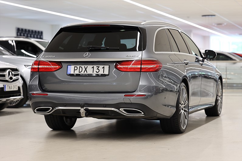 Mercedes-Benz E 400 d 4M 340hk AMG Pano HUD Burmester Drag
