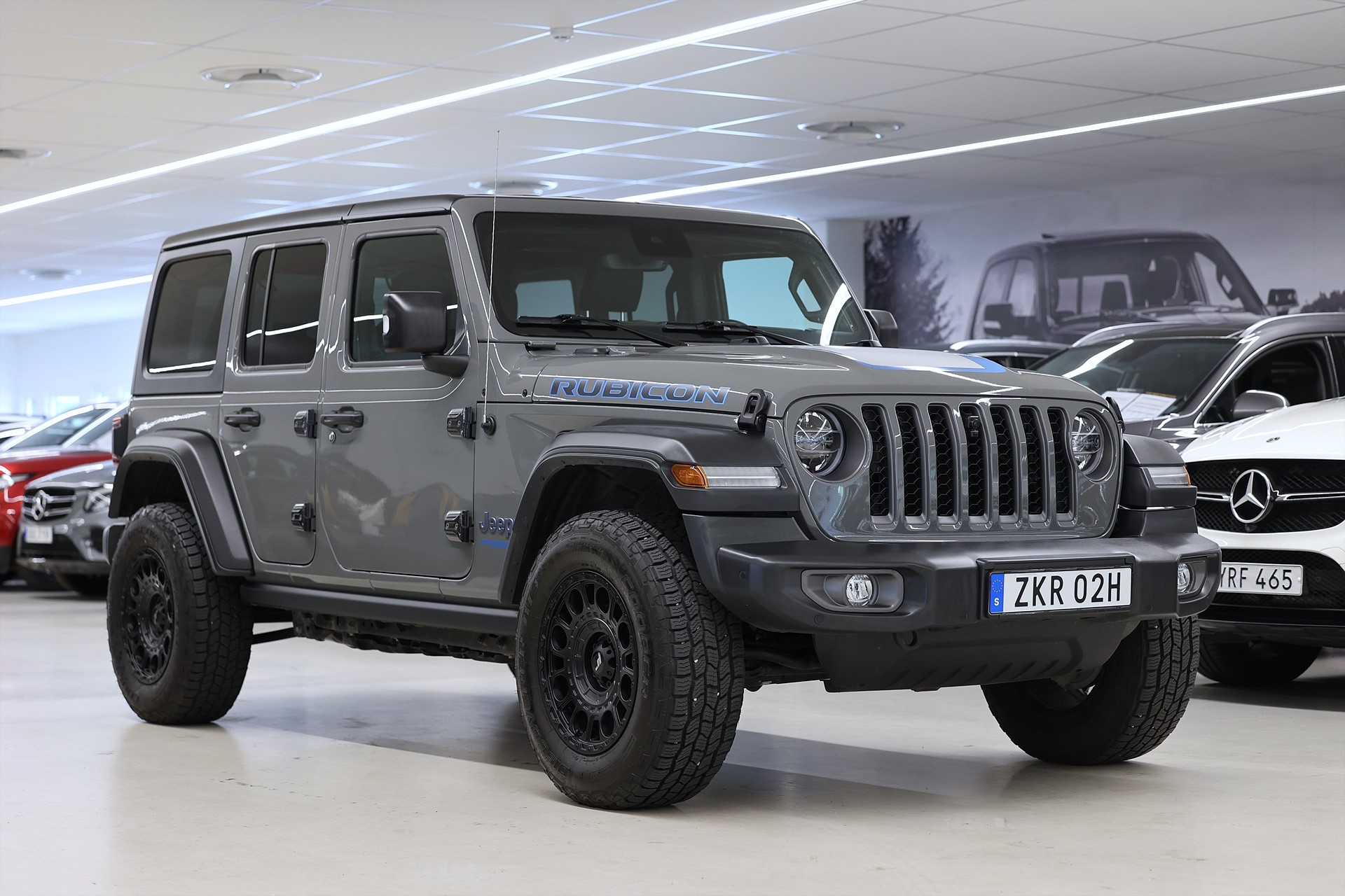 Jeep Wrangler Unlimited 4xe PHEV Rubicon Alpine Navi