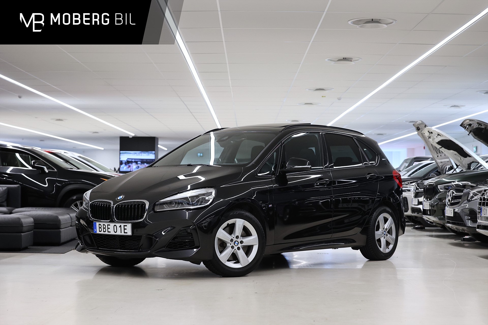 BMW 225xe Active Tourer 224hk M Sport Pano HUD Hifi B-kamera