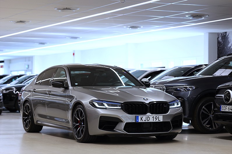 BMW M5 Competition 625hk H/K HUD M Driver´s LEASBAR