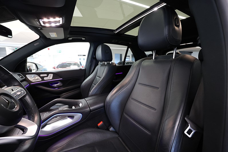 Mercedes-Benz GLE 400 d 4M AMG 7-sits Pano HUD Burmester Drag