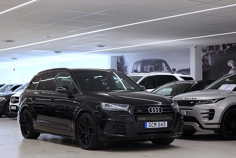 Audi Q7 3.0 TDI Q 272hk S-Line 7-sits BOSE HUD Night vision Cockpit
