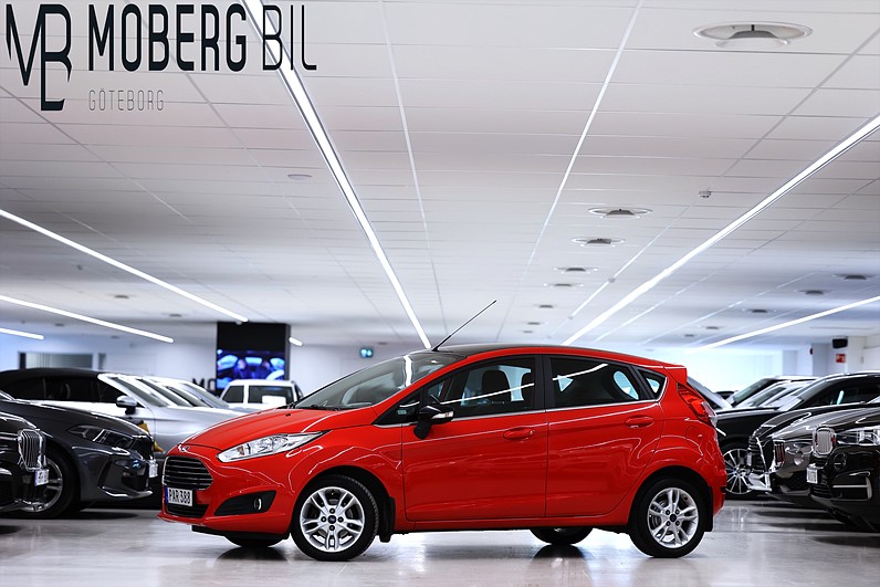 Ford Fiesta 1.0 EcoBoost 100hk Titanium Årskatt 426:-