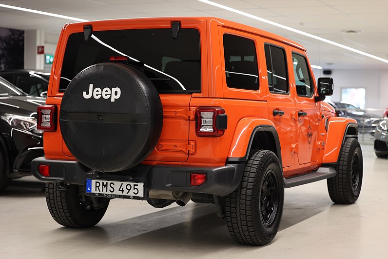 Jeep Wrangler Unlimited 2.0T 4WD 272hk Sahara Skinn Alpine