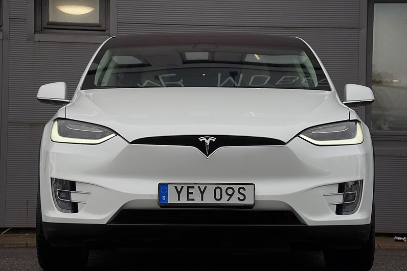 Tesla Model X 100D AWD FSD Pano Luftfjädring Drag Navi Backkamera