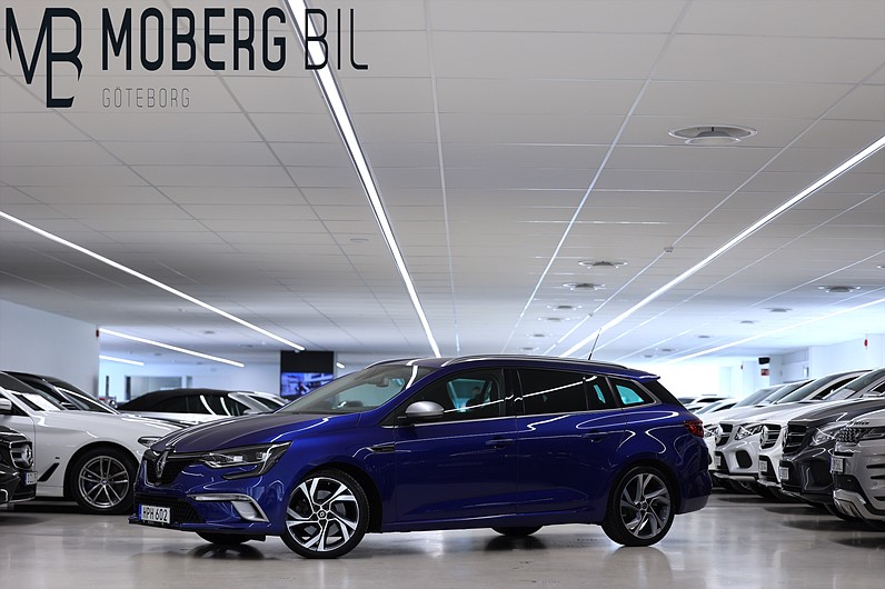 Renault Mégane 1.6 GT Sport Tourer 205hk BOSE 4Controll B-kamera Drag