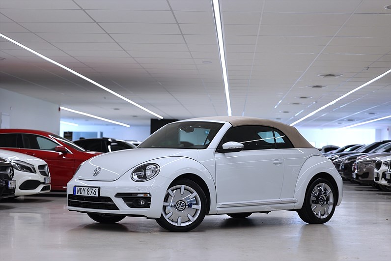 Volkswagen Beetle Cabriolet 1.2 TSI 105hk Premium Skinn 1796MIL