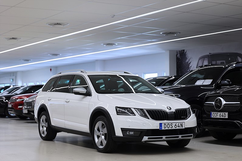 Skoda Octavia Scout 2.0 TSI 4x4 190hk Premium Drag Navi Canton