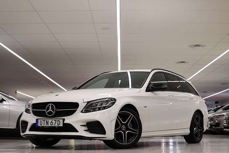 Mercedes-Benz C 200 T 184hk AMG Night Edition Digital Instr. Navi Drag